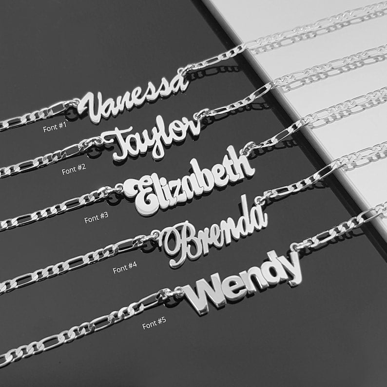 Figaro Name Necklace