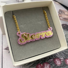 Load image into Gallery viewer, Kids Acrylic Name Necklace
