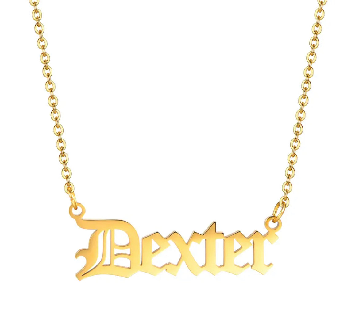 Kids Classic Name Necklace