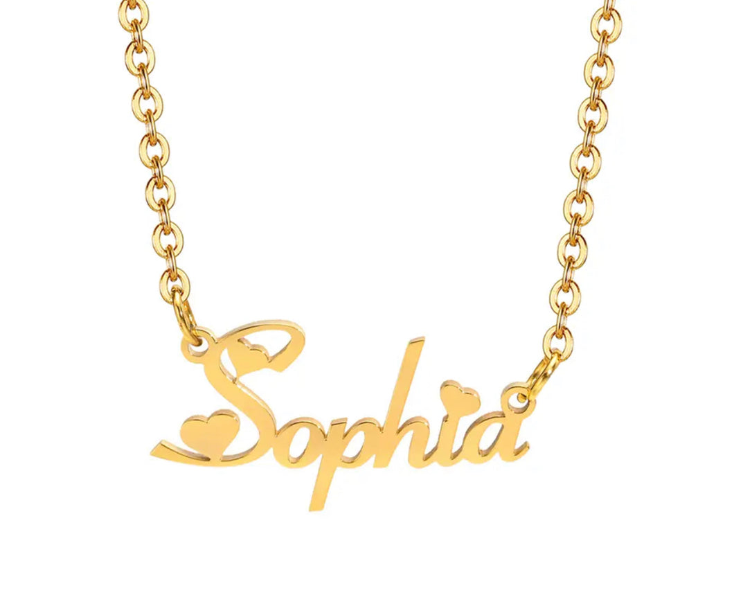 Kids Classic Name Necklace