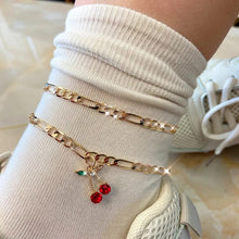 Load image into Gallery viewer, Cherry Anklet Set
