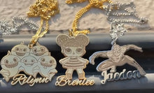Load image into Gallery viewer, Kids Character Name Necklace