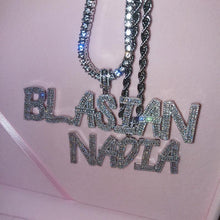 Load image into Gallery viewer, Iced Out Name Necklace
