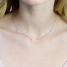 Load image into Gallery viewer, Family Name Necklace