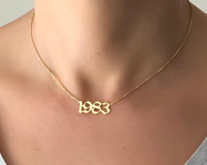 Classic Year Necklace