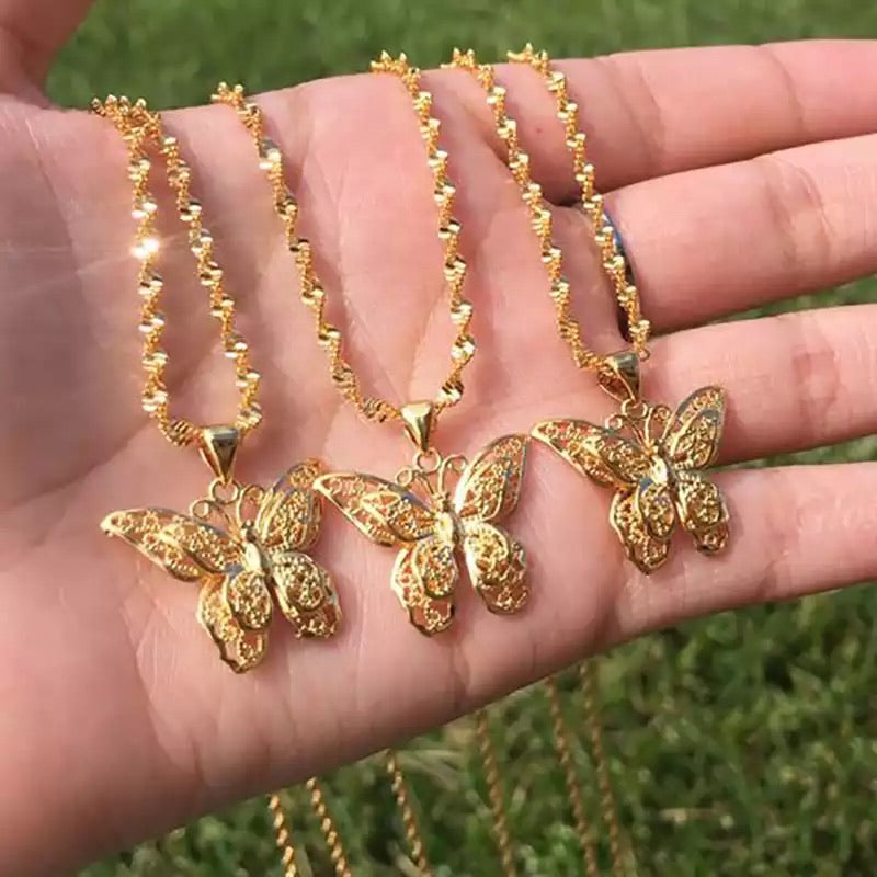 Classic Butterfly Necklace