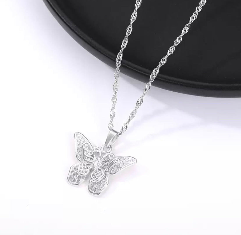 Classic Butterfly Necklace