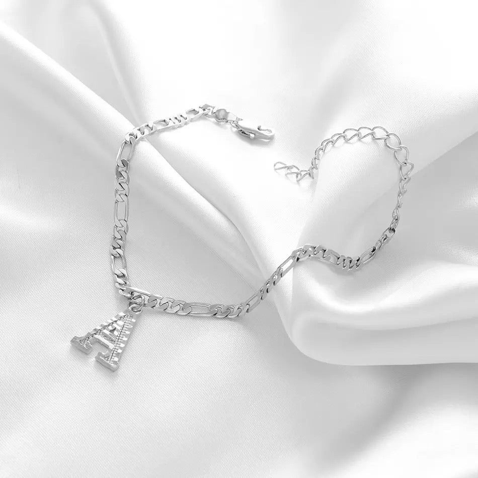 Classic Initial Anklet