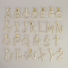 Load image into Gallery viewer, Simple Bling Initial Necklace